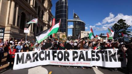 Grupos propalestinos en Australia piden arresto del presidente israelí