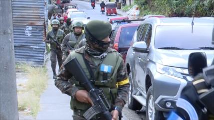 Estado de sitio en Guatemala mantiene a la sociedad en alerta permanente