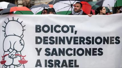 Protesta masiva en Madrid exige fin del genocidio israelí en Gaza