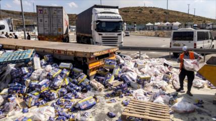 Corte francesa ordena arresto de dos activistas por bloquear ayuda a Gaza