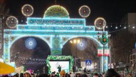 Iraníes festejan a lo grande el natalicio del Imam Mahdi (P)