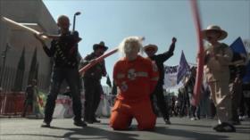 Mexicanos ponen a Trump de rodillas; claman liberación de Maduro