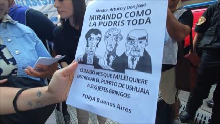 Tierra del Fuego rechaza en Buenos Aires la toma del Puerto Ushuaia