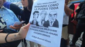 Tierra del Fuego rechaza en Buenos Aires la toma del Puerto Ushuaia