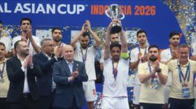 Irán se consagra campeón de futsal de Asia por decimocuarta vez 