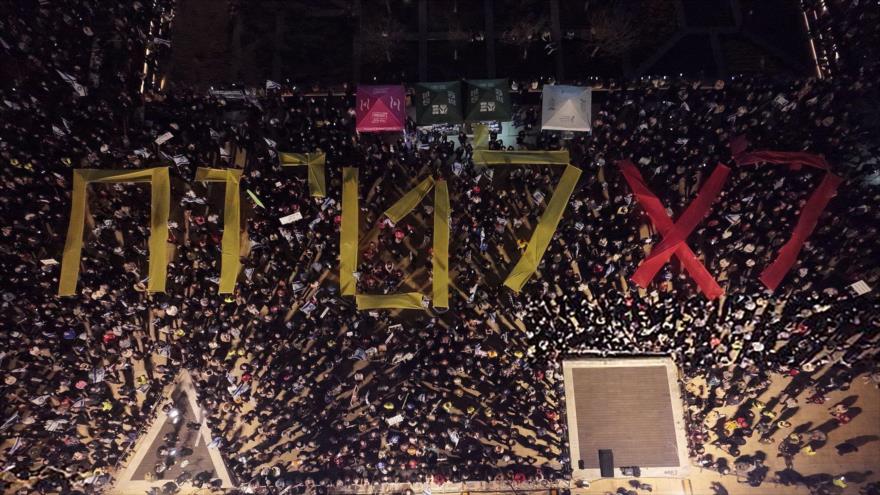 Israelíes protestan contra Netanyahu por su fracaso en guerra de Gaza