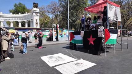 Mexicanos realizan tribunal popular por la justicia para Palestina