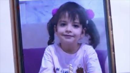 ‘Martirio de niña de 3 años, prueba de crímenes de Israel e EEUU’
