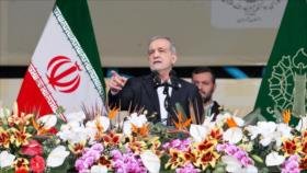 Pezeshkian: mundo debe ver al pueblo iraní defendiendo su país