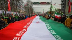 Irán: Presencia masiva de pueblo es más potente que cualquier bomba