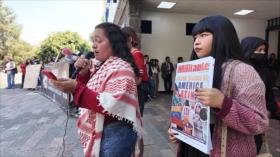 Estudiantes mexicanos denuncian persecución del activismo propalestino