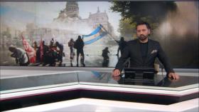 Policía reprime protesta contra reforma de Milei en Argentina - Noticiero 13:30