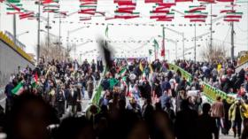 Iraníes mostraron en marchas del 11-F que las cosas se están haciendo muy bien