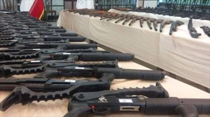 Irán incauta un cargamento de armas pesadas en el sureste del país