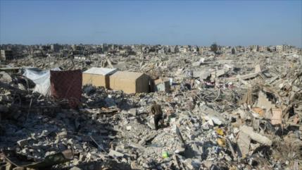 ONU estima 7 años para limpiar Gaza, donde 90 % vive entre escombros