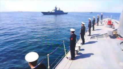 ‘Maniobras en mar de Omán revelan eje emergente entre Irán, Rusia y China’