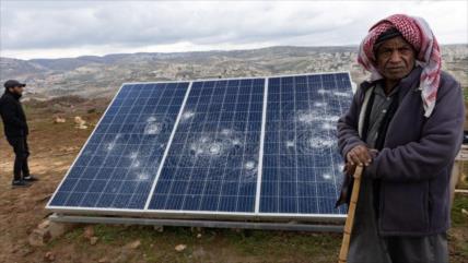 Israel usa paneles solares para vaciar Cisjordania de palestinos