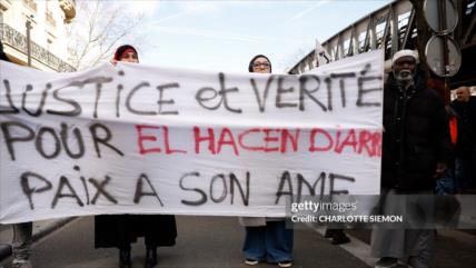 Marcha en París exige justicia por la muerte de El Hacen Diarra