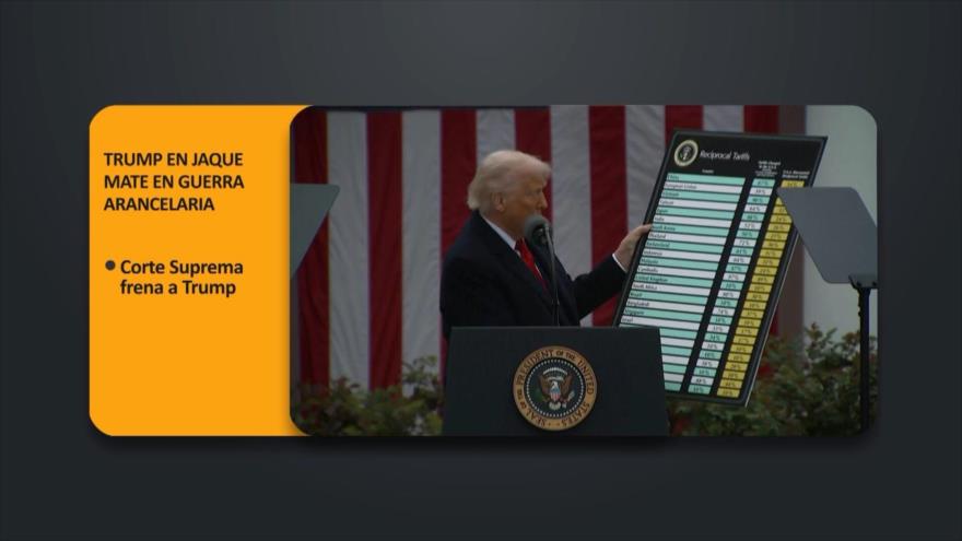 Trump en jaque mate en guerra arancelaria | PoliMedios