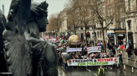 Irlandeses marchan por Gaza y exigen cese de agresiones de Israel