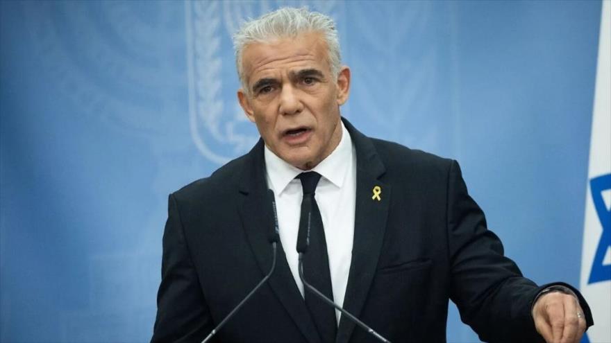 El líder de la oposición israelí, Yair Lapid.
