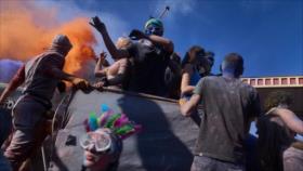 “Guerra de harina”, una peculiar tradición de un pueblo de Grecia