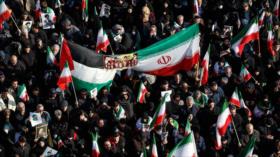 Millones de iraníes participan en la marcha del Día Mundial de Al-Quds