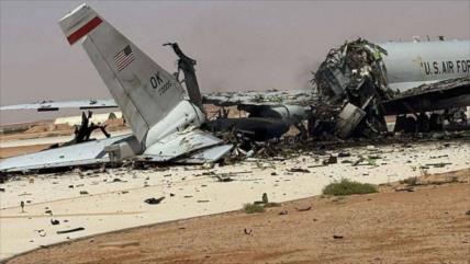 Duro golpe: Irán pulveriza avión militar AWACS del ejército de EEUU