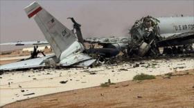 Duro golpe: Irán pulveriza avión militar AWACS del ejército de EEUU