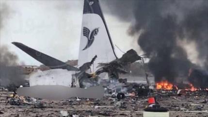 Irán condena ataque estadounidense-israelí a un avión medicalizado