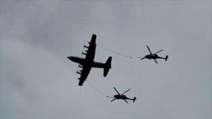 CGRI de Irán felicita a nómadas por derribar dos helicópteros Black Hawk