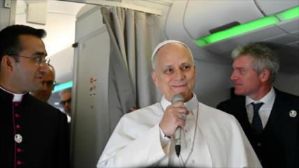 Papa reafirma que seguirá denunciando la guerra tras los ataques de Trump