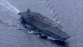 Portaviones Bush usa ruta inusual por temor a ataques de Ansarolá