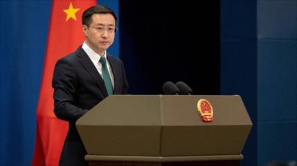 China pide respetar soberanía y derechos legales de Irán en Ormuz