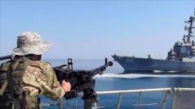 Irán asevera responder a EEUU por disparar contra un buque mercante iraní