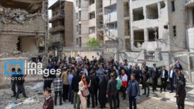 Embajadores visitan en Teherán zonas atacadas por Israel y EEUU 