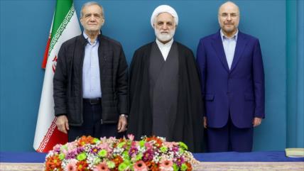 Jefes de tres Poderes de Irán rechazan alegato de Trump sobre divisiones