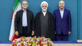 Jefe de tres Poderes de Irán rechazan alegato de Trump sobre divisiones