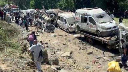 Ataque con bomba deja al menos 14 muertos y 38 heridos en Colombia