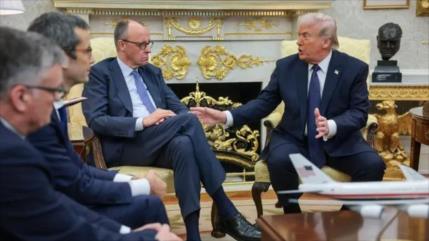 Trump arremete contra Merz por criticar agresión de EEUU contra Irán