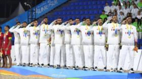 Irán se corona campeón en fútbol y balonmano en Juegos Asiáticos de Playa