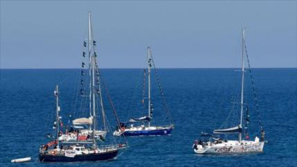 Israel intercepta en aguas internacionales a la Flotilla Global Sumud con destino a Gaza