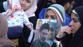Iraníes reafirman apoyo al Líder en el aniversario del Imam Reza