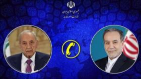 Araqchi a Berri: la tregua en Líbano forma parte del acuerdo con EEUU