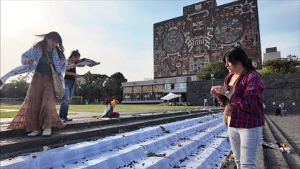 Mexicanos protestan con memorial contra infanticidios de Israel