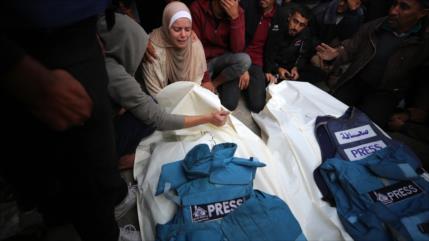 Israel convierte periodismo en profesión mortal en Gaza: Busca asesinar verdad