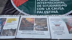 Mexicanos exigen ruptura de relaciones con el régimen israelí