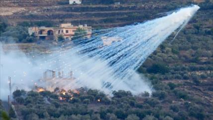Israel ataca al Líbano con proyectiles de fósforo prohibidos