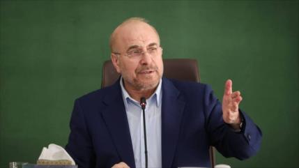 Jefe del Parlamento de Irán denuncia noticias falsas de Axios 