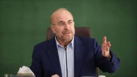Jefe del Parlamento de Irán denuncia noticias falsas de Axios 